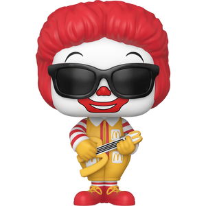 Rock Out Ronald McDonald: Funko POP! Ad Icons x McDonald's Vinyl Figure [#109 / 52991]