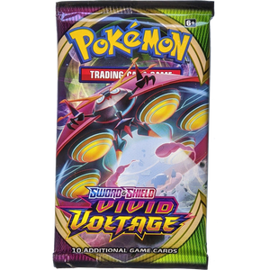 Sword & Shield Vivid Voltage (Gigantamax Orbeetle Cover Art): Pokemon Trading Card Game Booster Pack (80749 / B)