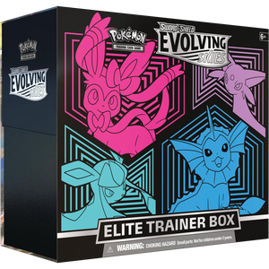 Sword & Shield Evolving Skies Elite Trainer Box: Pokemon Trading Card Game  (80894)
