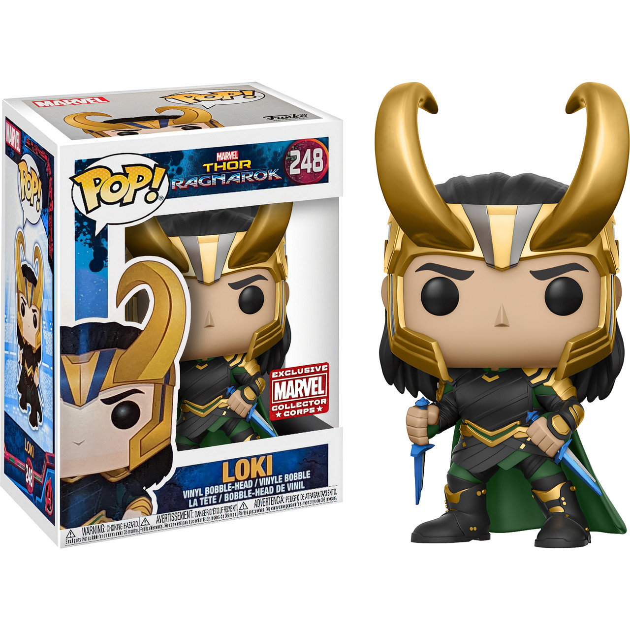 Funko Pop! Marvel Loki #248 - MARVEL Collector Corps Exclusive iuu.org.tr