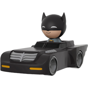 Batman w/ Batmobile (DC Legion of Collectors): Funko Dorbz Ridez x Batman - The Animated Series Vinyl Figure [#034 / 14499]