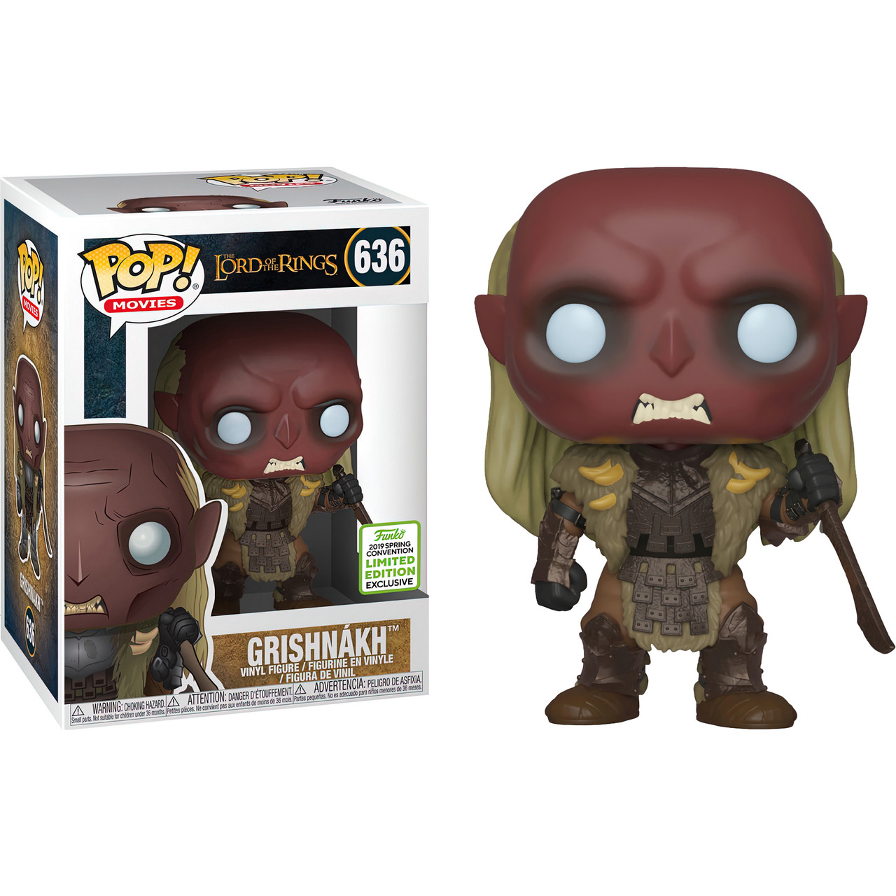 Grishnakh (2019 Spring Con Exclusive): Funko POP! Movies x Lord of the  Rings Vinyl Figure [#636 / 34712] - ToysDiva