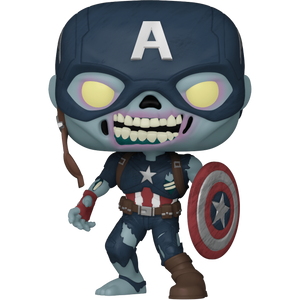 Zombie Captain America: Funko POP! Marvel x What If...? Vinyl Figure [#941 / 57375]