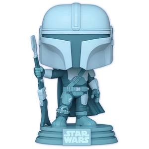 The Mandalorian [Glow-in-Dark] (EE Exclusive): Funko POP! x Star Wars Vinyl Figure [#345 / 60654]