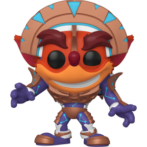 Crash Bandicoot in Mask Armor (2015 Summer Virtual Funkon Exclusive): Funko POP! Games x Crash Bandicoot Vinyl Figure [#841 / 55923]