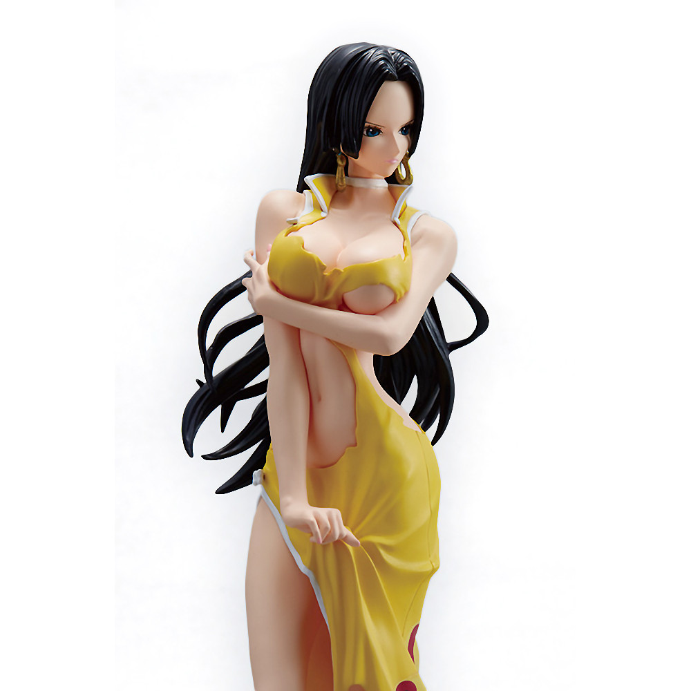 Boa Hancock Crash Style Yellow Dress 9 8 One Piece X Banpresto Glitter Glamours Statue Figurine Toysdiva