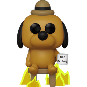 This is Fine Dog: Funko POP! Icons x This is Fine Vinyl Figure [#056 / 52851]