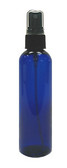 Cobalt Blue Plastic Bottle 2oz With Black Sprayer - As Low As 0.65!