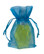 Organza Bag in Turquoise (with a 2oz Diamond - Sold Separately)