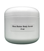 4oz Jar of Creamy Shea Butter Body Scrub