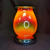 Orange Pearlescent Lamp On