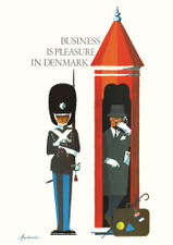 Business in Pleasure A3 Poster