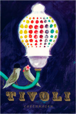 Tivoli Copenhagen A3 Poster
