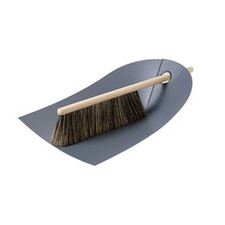 Normann Cph / Dustpan & Broom, dark grey