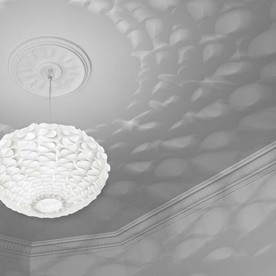 large white lampshade
