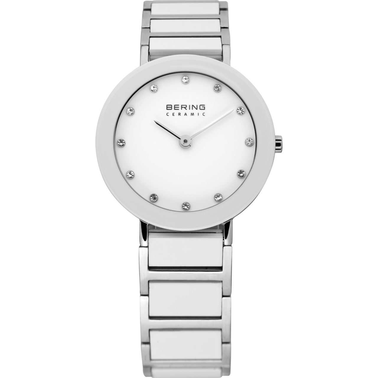 bering black ceramic ladies watch