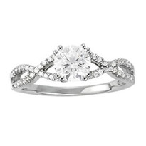 1.50ct apx. t.w. Diamond Engagement Multirow Ring