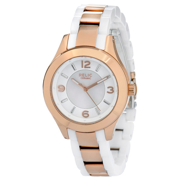 white relic watch