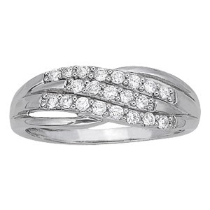 Diamond White Usa >> Diamond 3 Row Fashion Ring Set In 14k White Gold 26ct Usa Studs Diamond White Usa >> Diamond 3 Row Fashion Ring Set In 14k White Gold 26ct Usa Studs