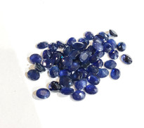 5x4 oval sapphire genuine