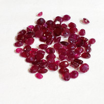 5X4 Oval RUBY Genuine Natural