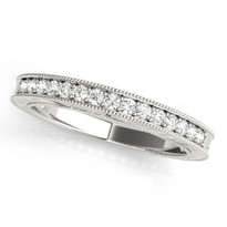 1/4 ct tw WEDDING BANDS 14k GOLD