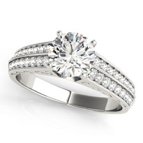 ENGAGEMENT RINGS ANTIQUE 1/4 ct tw DIAMOND