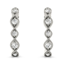 1/8 ct tw  FASHION DIAMOND EARRINGS 