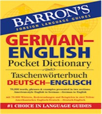 Barron's German-English Pocket Bilingual Dictionary