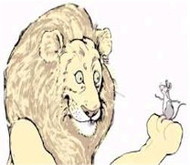 Lion Fables (French-English)