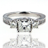 Diamond Engagement Ring with G Color Dia