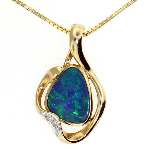 Engagement Natural Heart Opal Gemstone Pendant 925 Silver Opal Necklace,  Size: 45mm at Rs 29550 in Jaipur