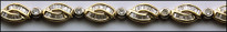 7" Multi-Tone Diamond Tennis Bracelet 4.40ct Diamond