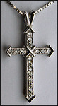 .21ct Diamond Cross Pendant