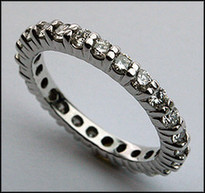 Diamond Eternity Band with Round Diamonds - 1.07ct