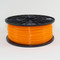 PLA filament, 1.75mm, translucent orange color