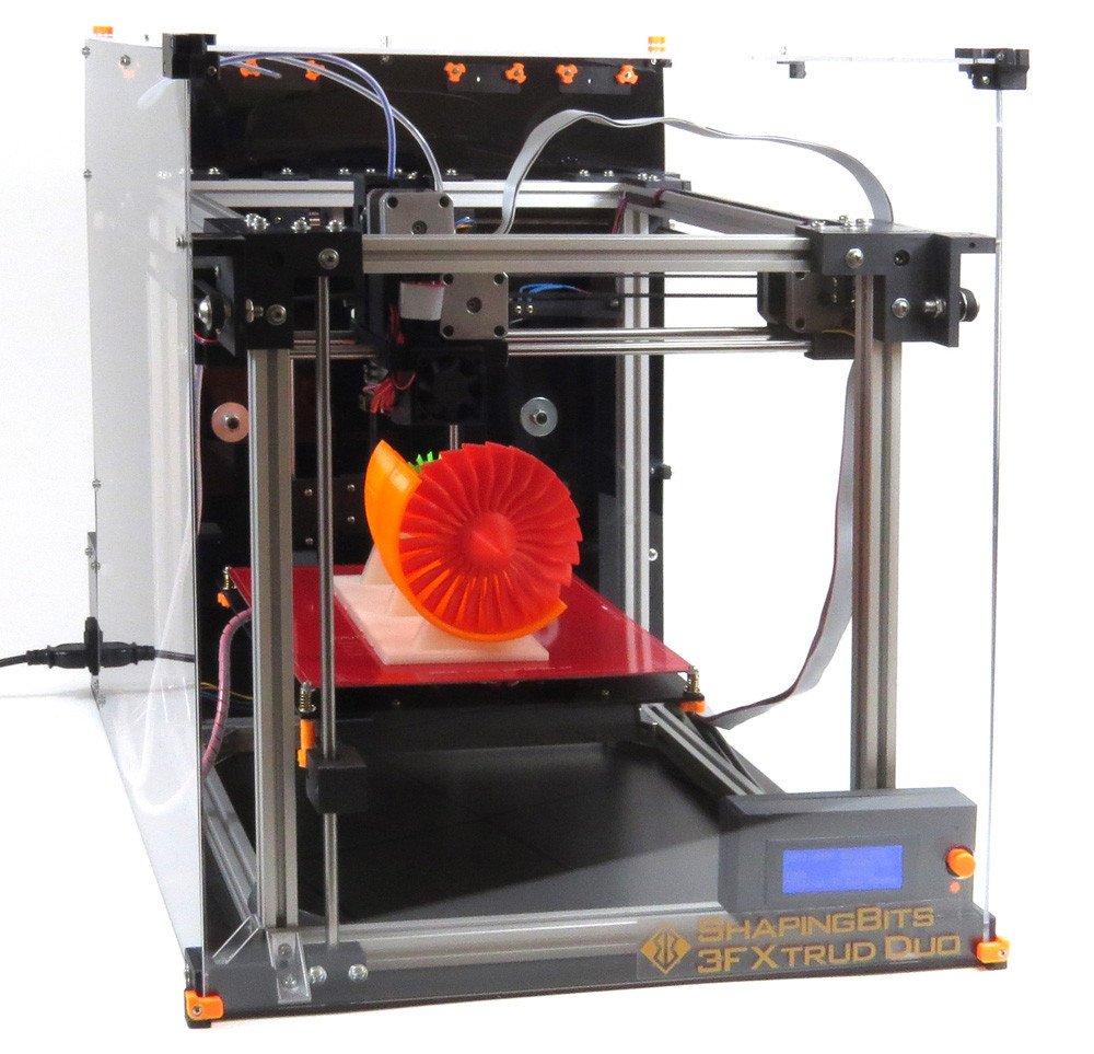 3FXtrud 25 Duo 3D printer
