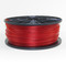 PLA filament, 3mm, translucent red color