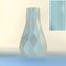Natural (translucent) PLA vase high resolution print