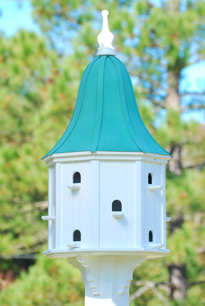 Fancy Home Products Purple Martin Bird House Patina Copper ...