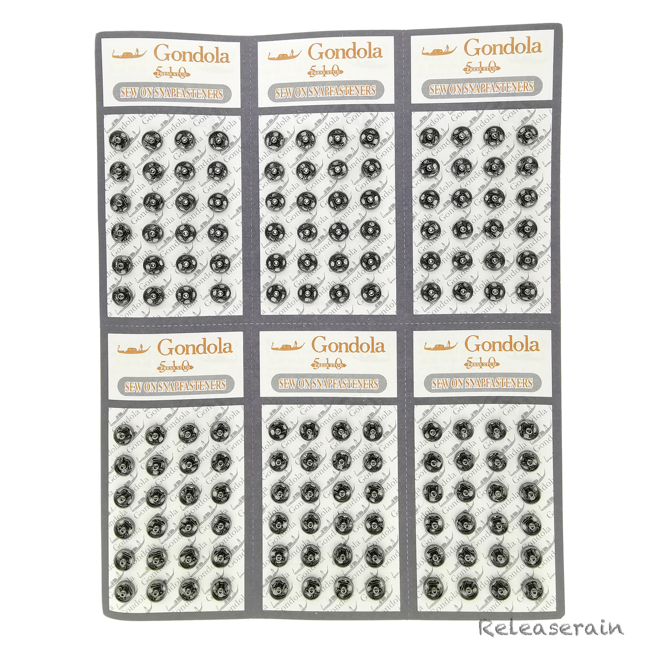 buttons and sewing supplies