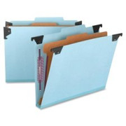 Smead 65105 Blue Hanging Pressboard Classification File Folders