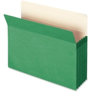 Smead 73236 Green Colored File Pockets