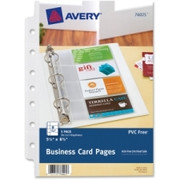 Avery Mini Business Card Page