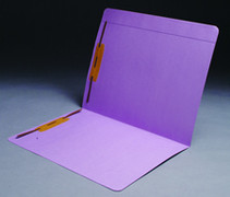 Top Tab Colored File Folder - Lavender - 1