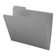 Top Tab Colored File Folder - Gray - 2