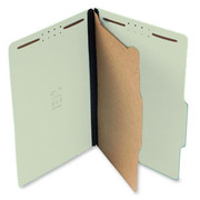 Top Tab Pressboard Classification Folder - Pale Green