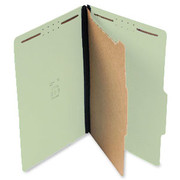 Top Tab Pressboard Classification Folder - Pale Green - 1