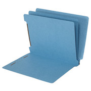 End Tab Colored Classification Folder - Blue