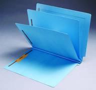 End Tab Colored Classification Folder - Blue - 2